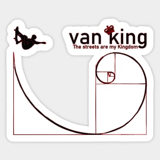 van King - Golden Ratio Sk8 - Red Sticker